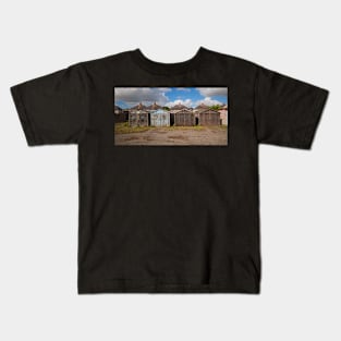 Garages Panoramic Kids T-Shirt